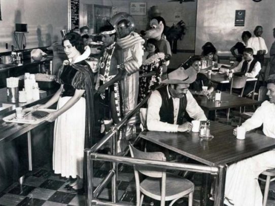 Disneyland staff canteen, 1961