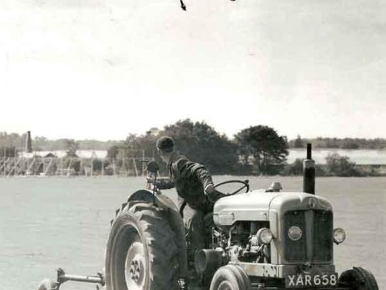 A moment before air crash