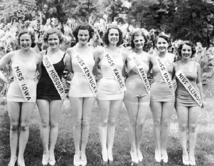 miss America 1933 retro fhoto