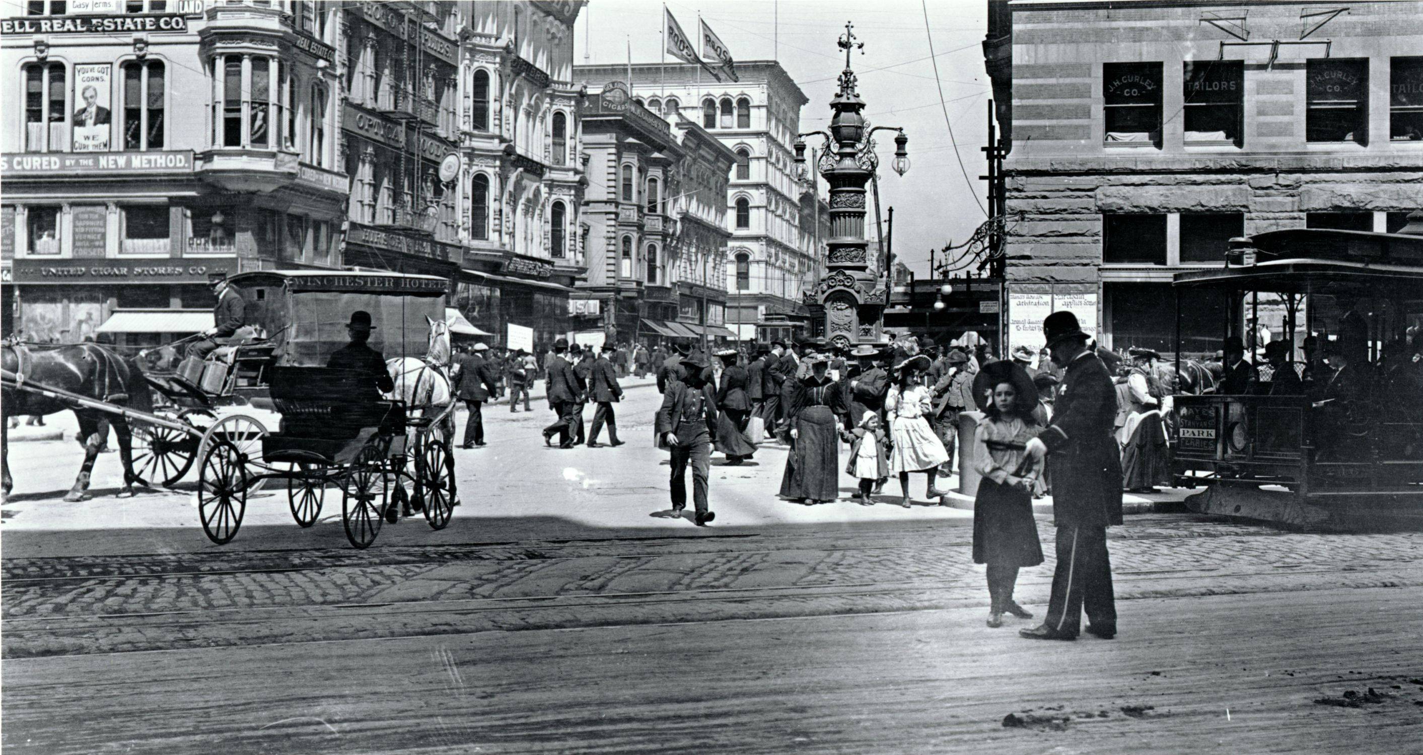 San Fransicso before earthquake in 1905