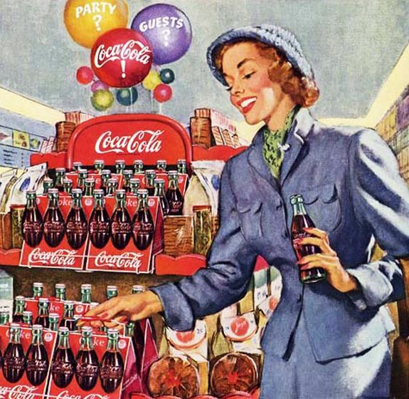 retro Coca-Cola advertisement