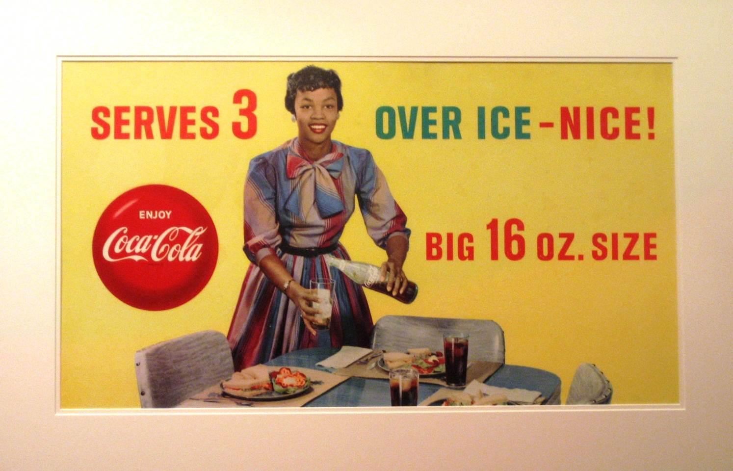 Retro 1950 Coca-Cola advertisement