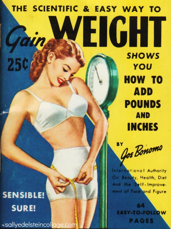 retro ad how to gain weight