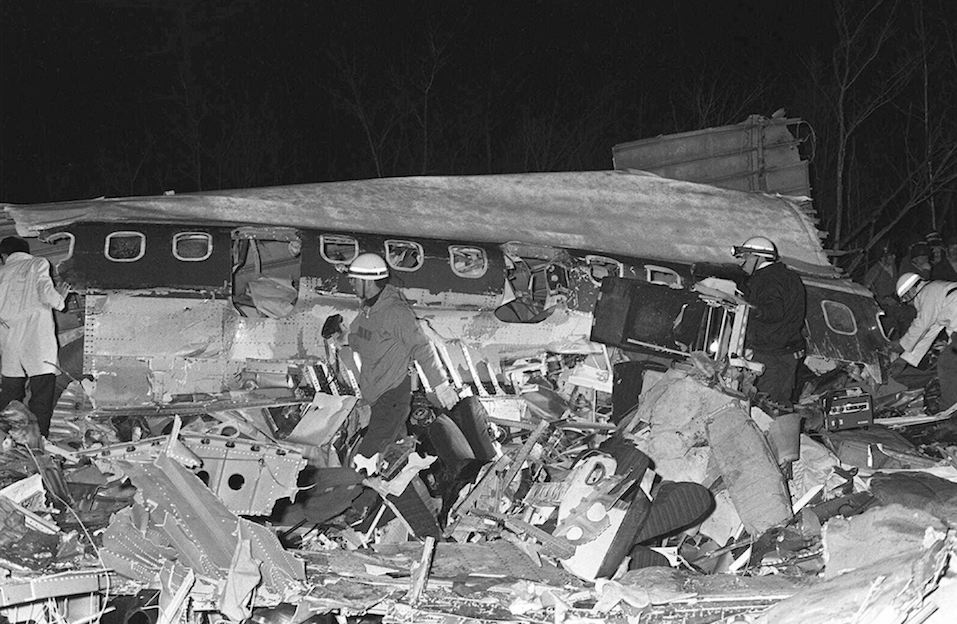 Old photo March 1966 plane crash