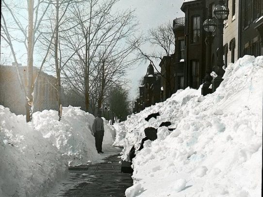 After a 1899 snowstorm in Washington