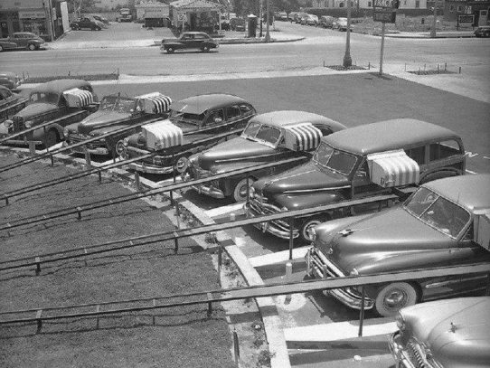 Automated Drive-In "The Track", Los Angeles, 1949