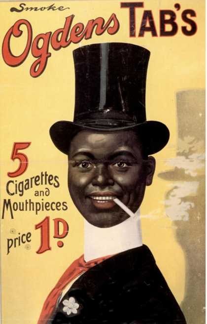 Cigarette advertising UK