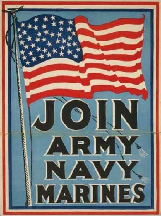 Navy marines poster
