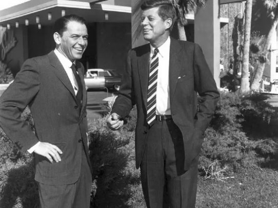 Historic friendship of Frank Sinatra and John F. Kennedy