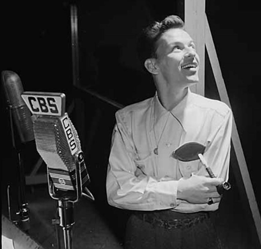 Sinatra recording CBS studio