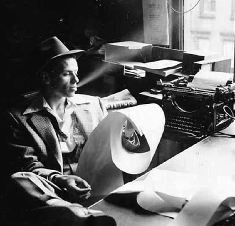 Fank Sinatra New York radio office
