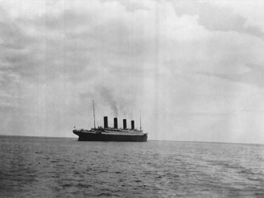 The last photo of Titanic