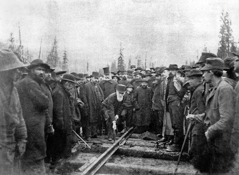 Canadian Pacific Railway last spike