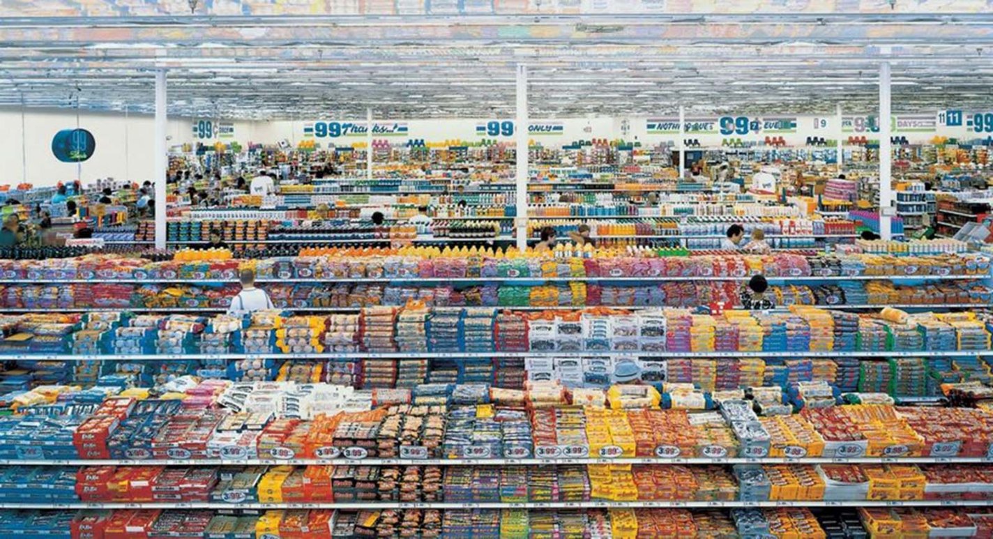 99 Cent, Andreas Gursky, 1999