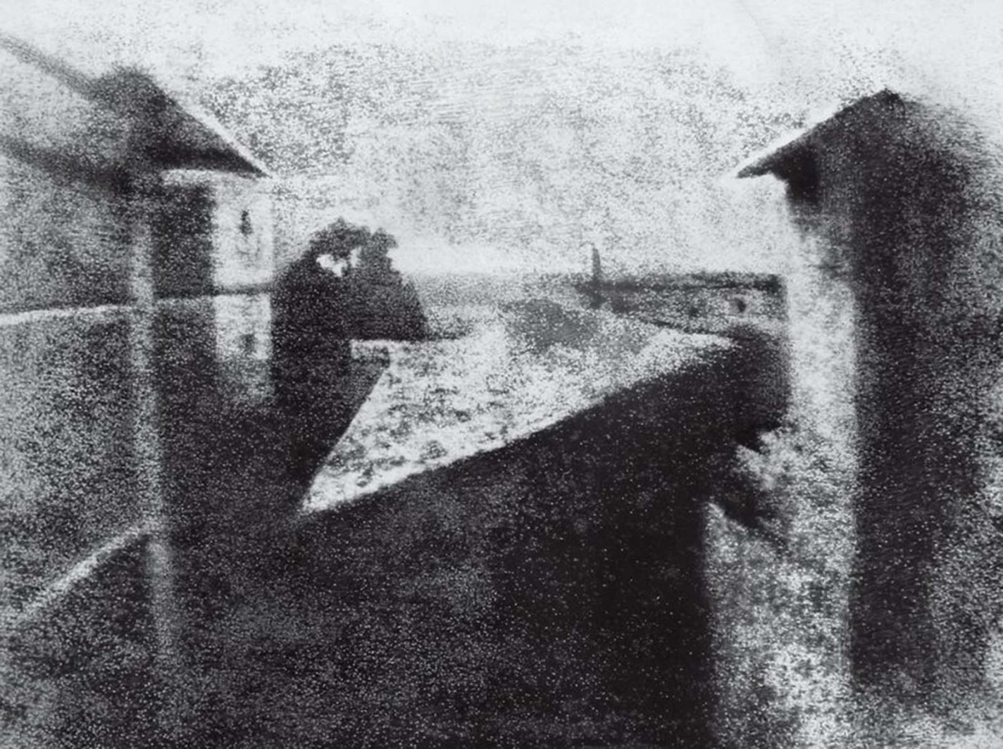 historical photos: Le Gras, Joseph Nicéphore Niépce, 1826.
