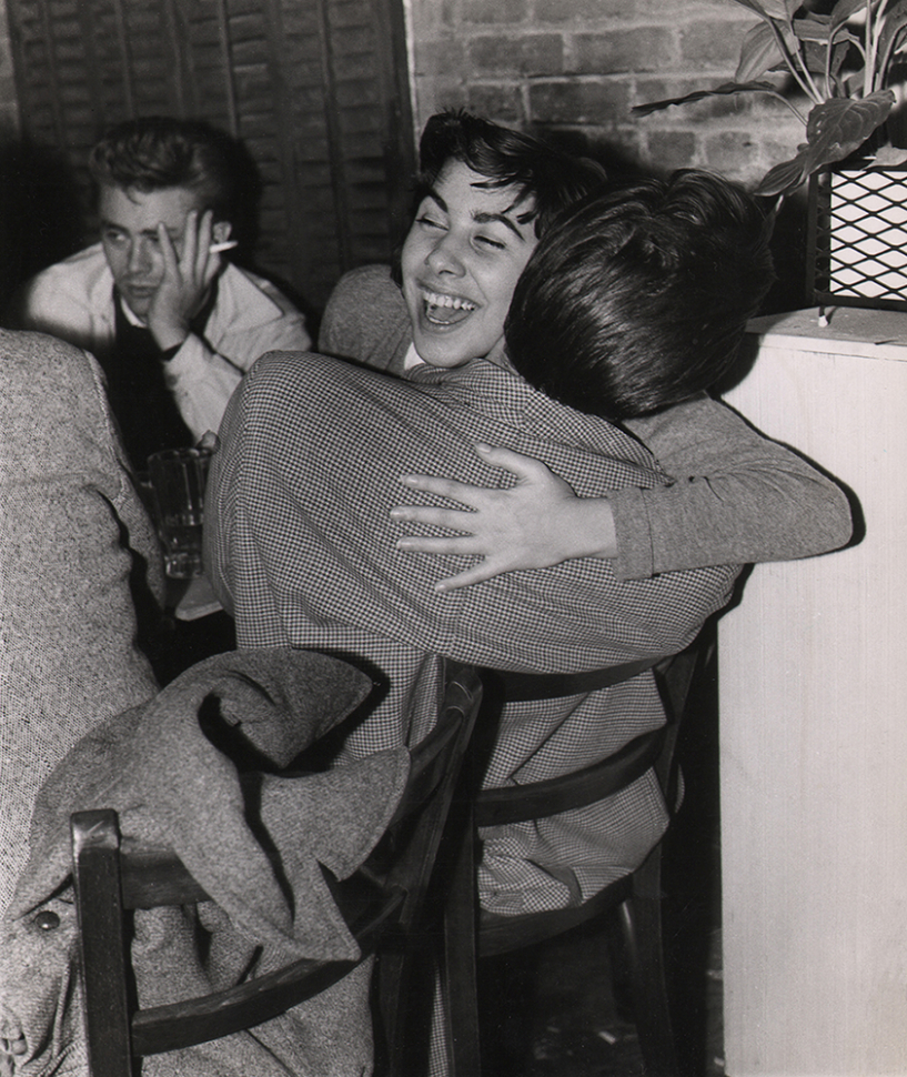 Weegee, James Dean in Greenwich Village, c. 1955