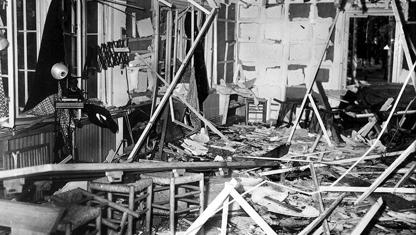 Destroyed Wolf's Lair, July, 1944