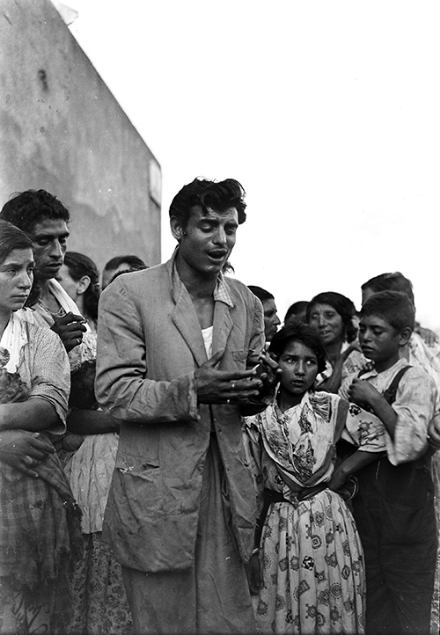 The Roma Singer, Barcelona, 1957