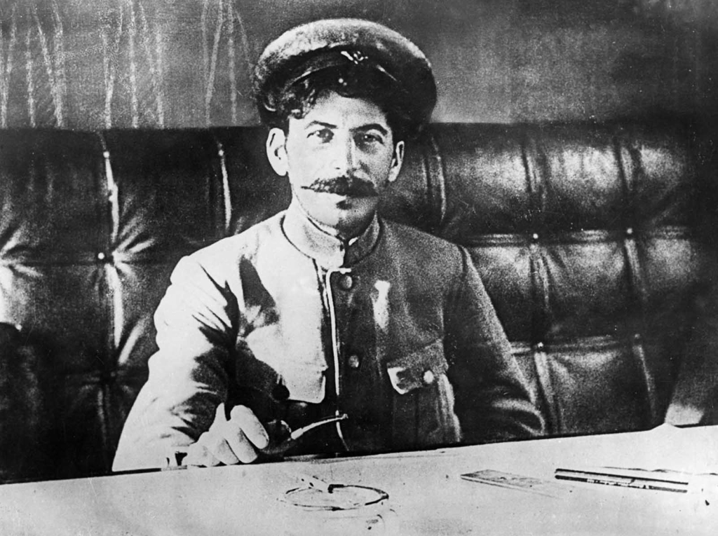 Stalin during the October Revolution in Russia, 1917