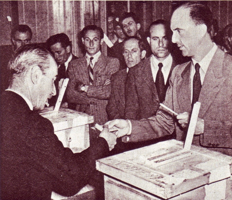 Umberto II, King of Italy during the Referendum of 1946