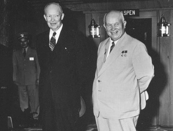 Eisenhower and Khrushchev, 1959