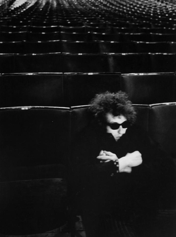 Bob Dylan, sound check, Royal Albert Hall, London, England, 1966