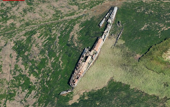 German WWI submarine UB122 that spent 92 years under water