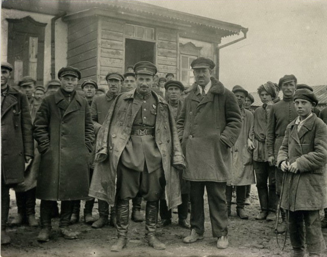 Then OGPU (1920s) team during the expropriation of food at the countryside.