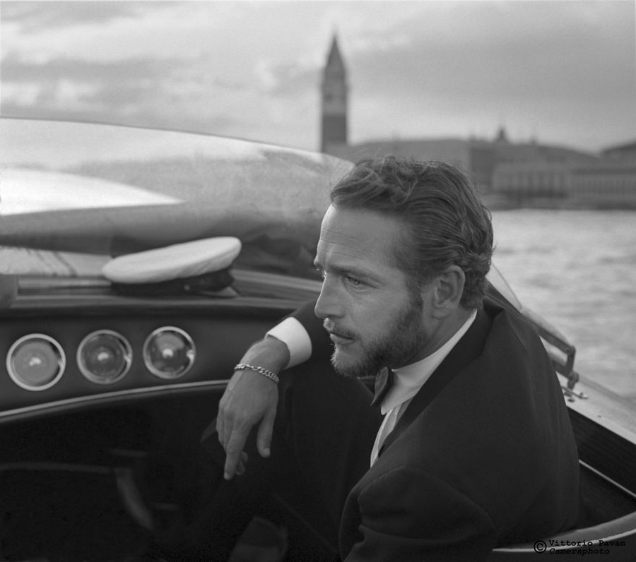 Venice pictures of Paul Newman