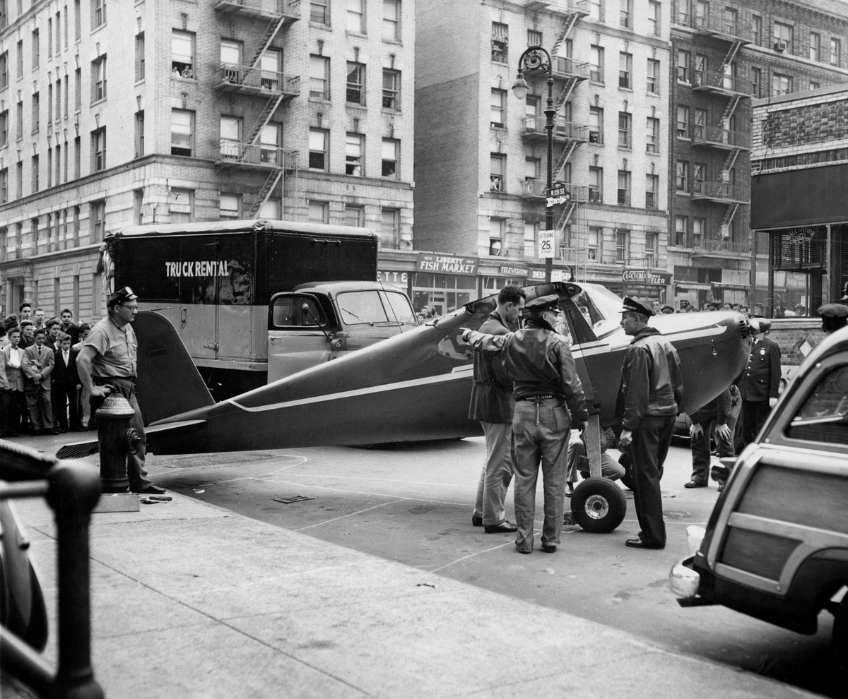 Thomas Fitzpatrick- the pilot who landed twice on the streets of New York.